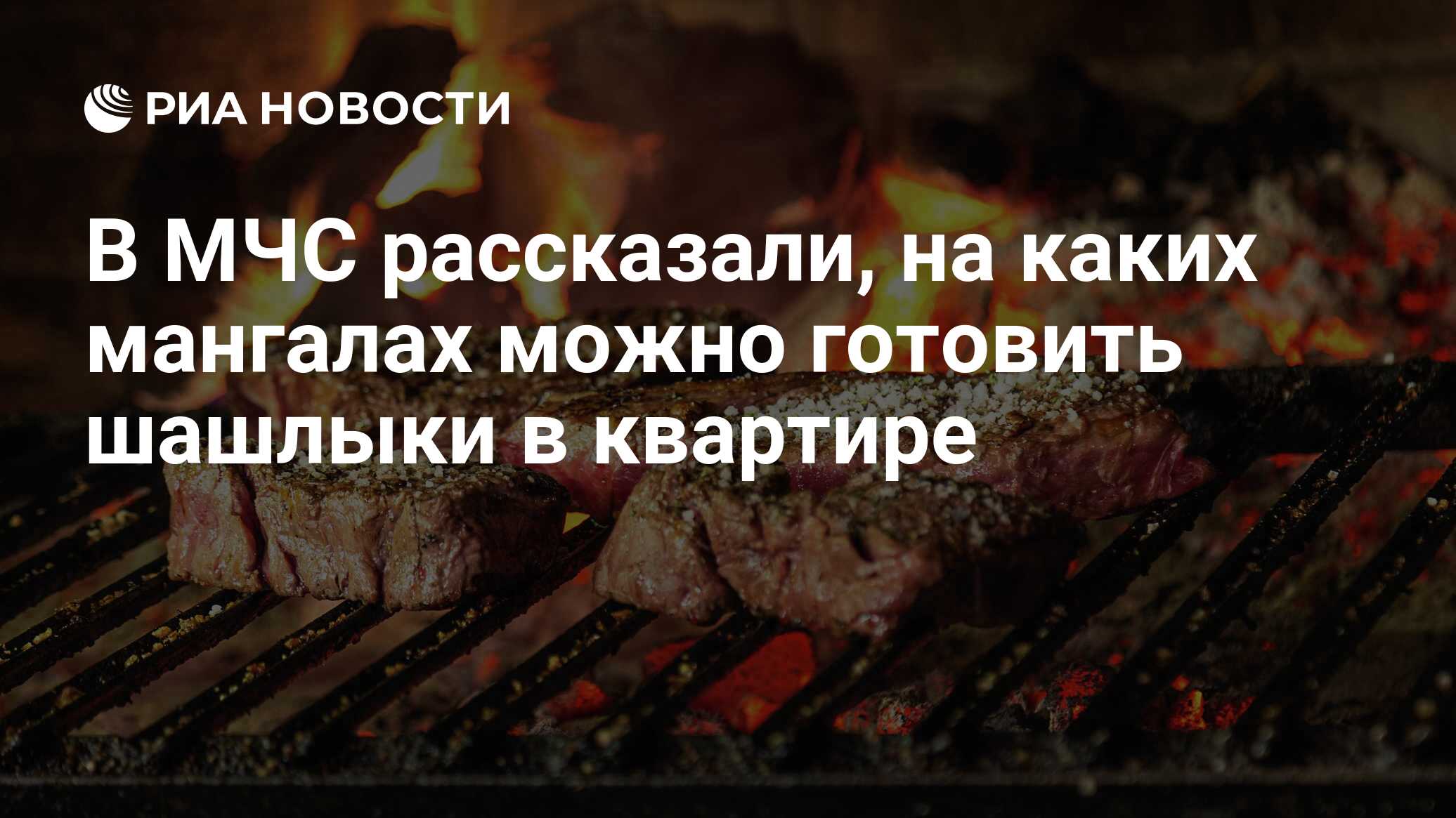 В МЧС рассказали, на каких мангалах можно готовить шашлыки в квартире - РИА  Новости, 30.05.2024