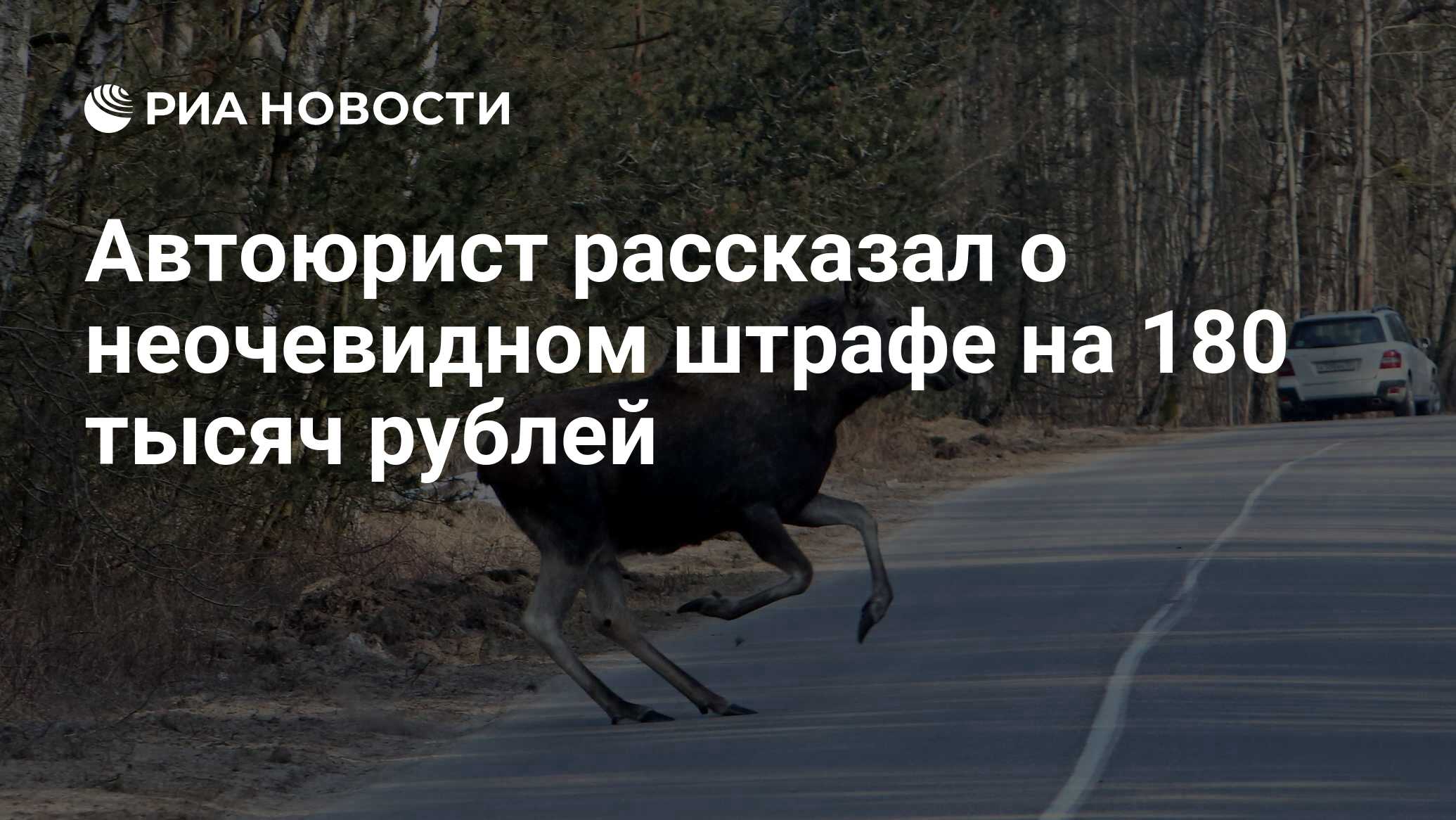 Автоюрист рассказал о неочевидном штрафе на 180 тысяч рублей - РИА Новости,  03.06.2024