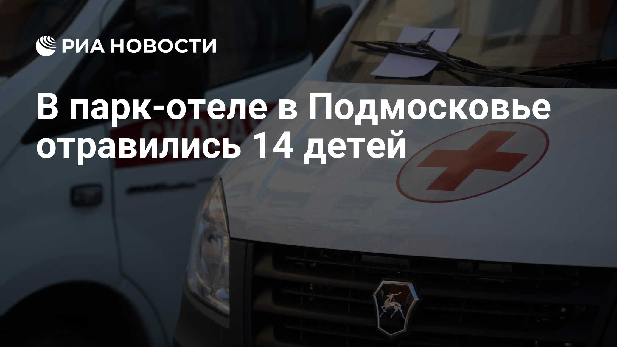 В парк-отеле в Подмосковье отравились 14 детей - РИА Новости, 10.06.2024