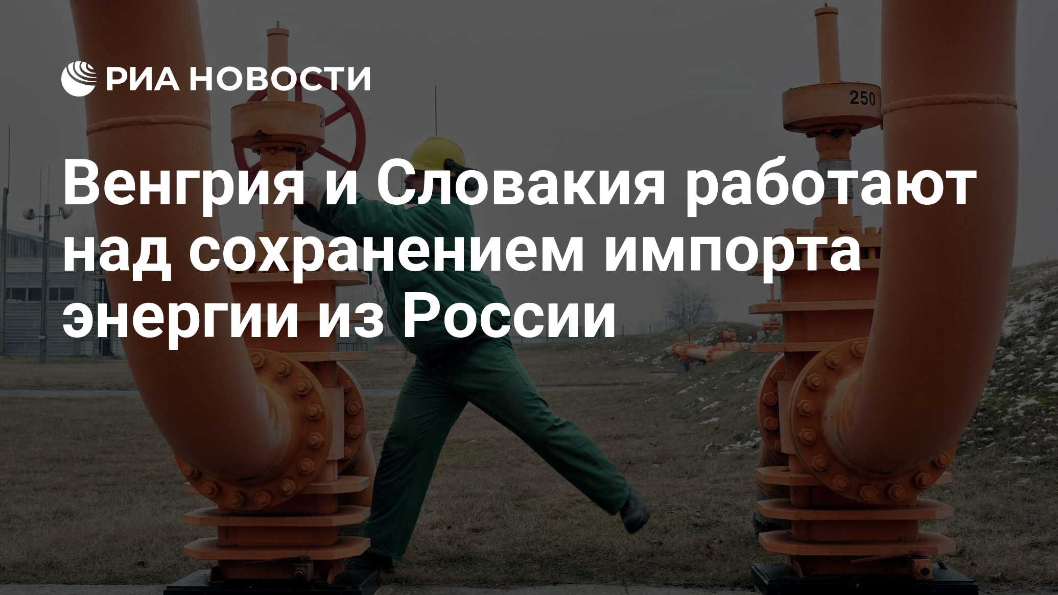 Венгрия и Словакия работают над сохранением импорта энергии из России