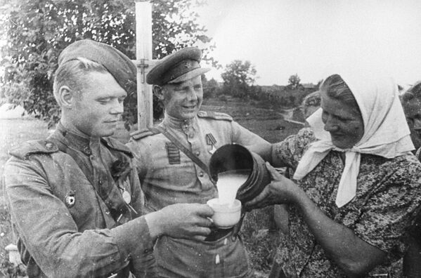 Рига после освобождения. Октябрь 1944 года